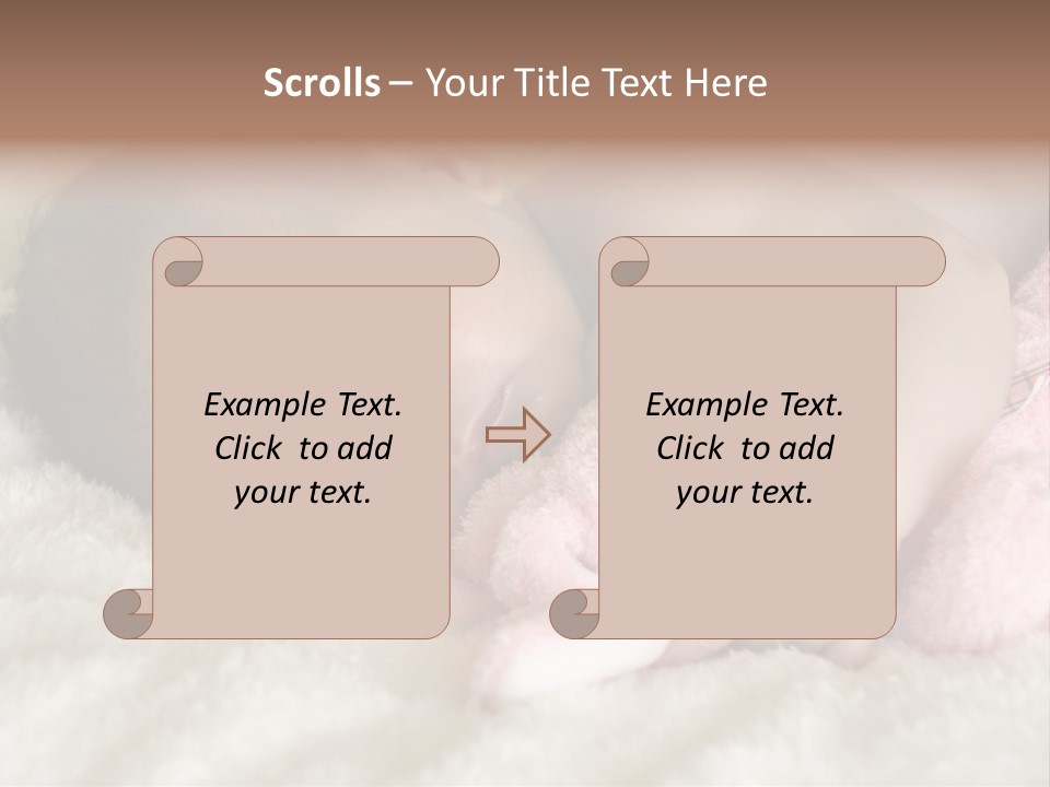 Breastfeed Infant Sleep PowerPoint Template