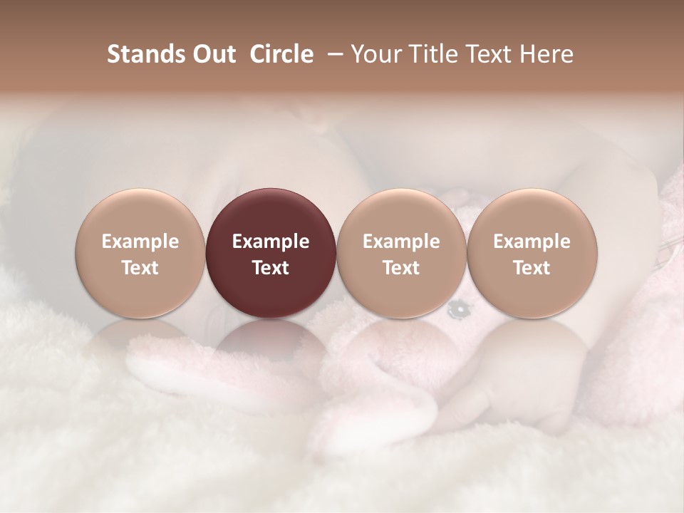 Breastfeed Infant Sleep PowerPoint Template