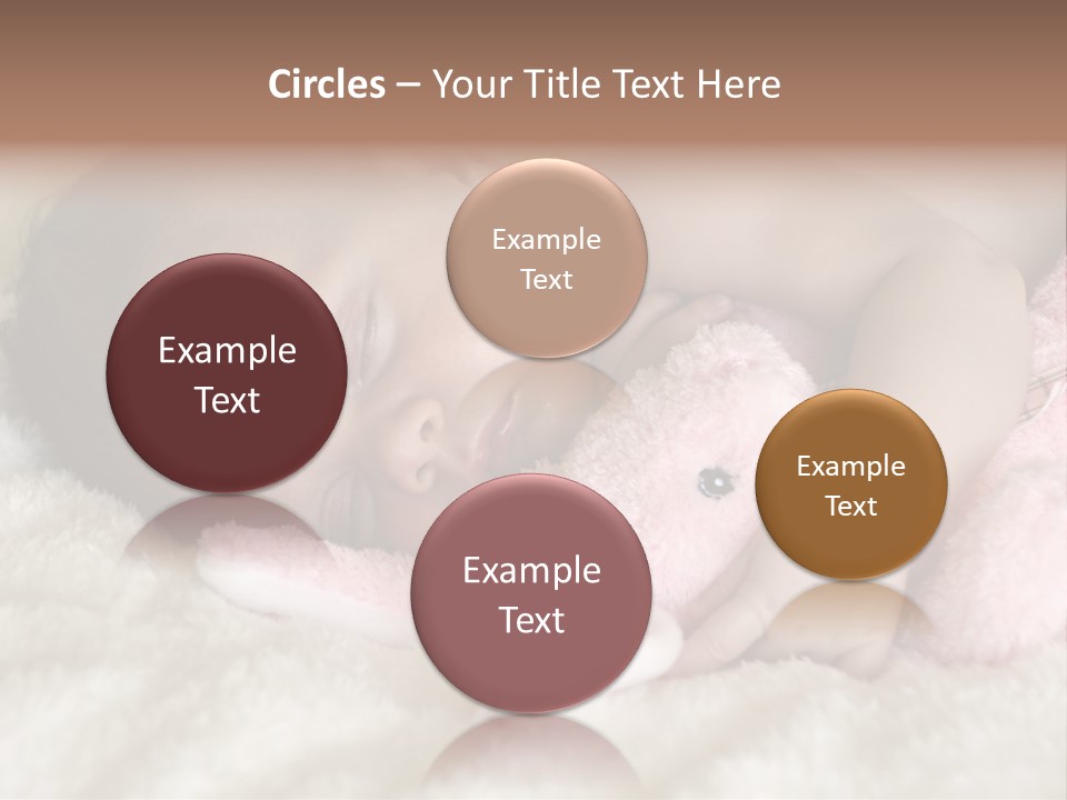 Breastfeed Infant Sleep PowerPoint Template