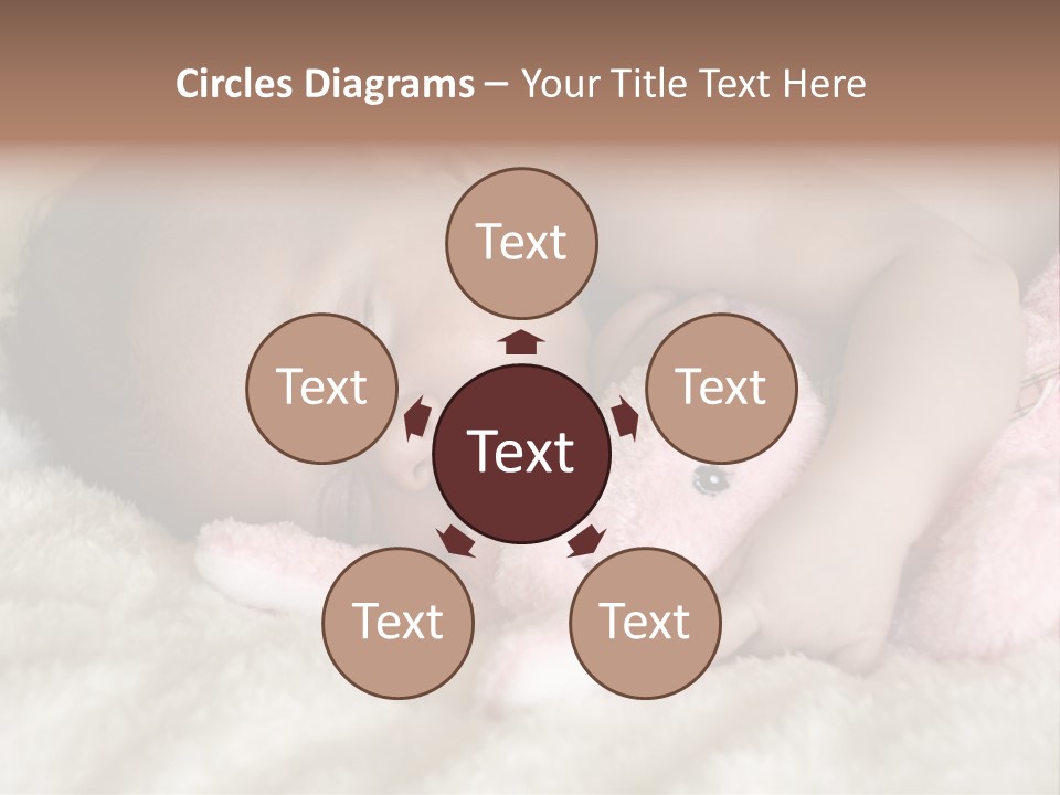 Breastfeed Infant Sleep PowerPoint Template