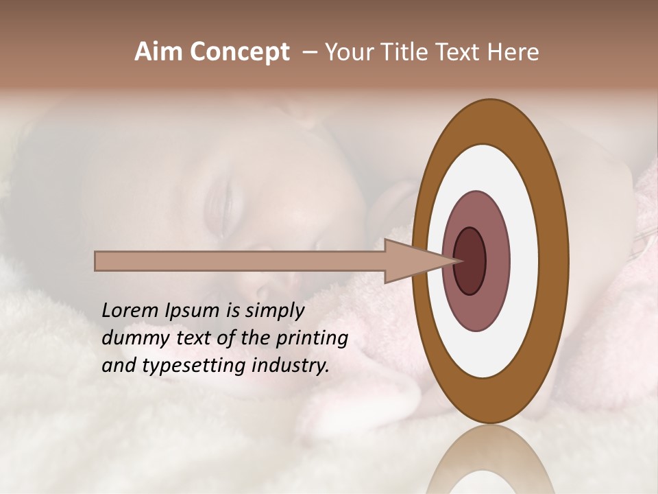 Breastfeed Infant Sleep PowerPoint Template