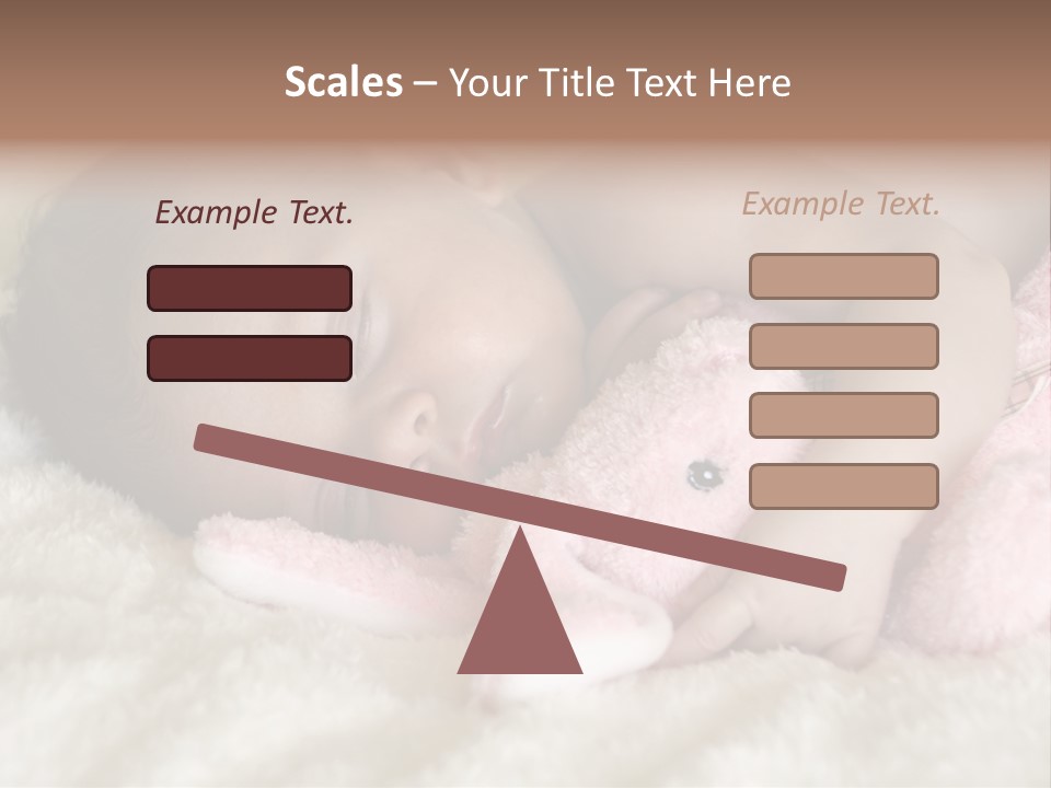 Breastfeed Infant Sleep PowerPoint Template