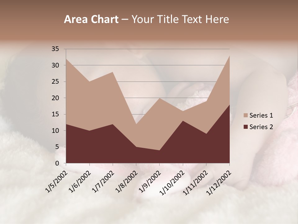 Breastfeed Infant Sleep PowerPoint Template