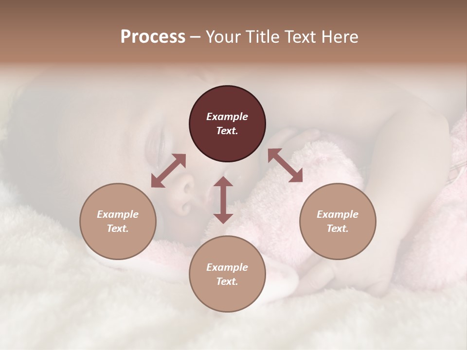 Breastfeed Infant Sleep PowerPoint Template