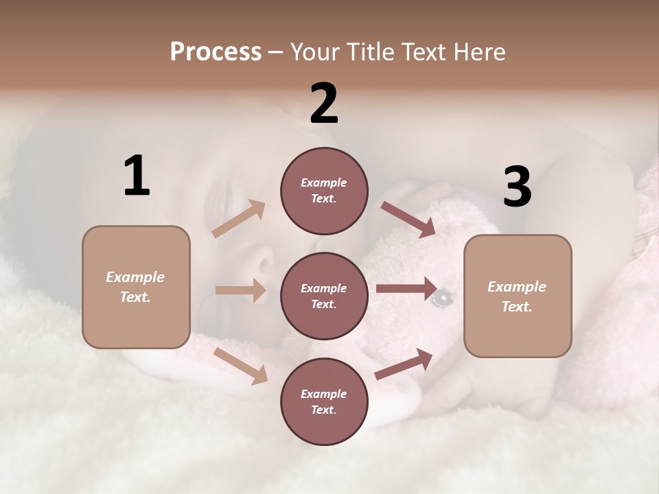 Breastfeed Infant Sleep PowerPoint Template