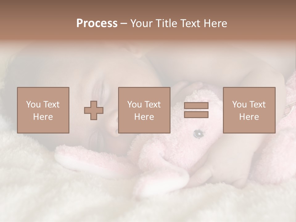 Breastfeed Infant Sleep PowerPoint Template