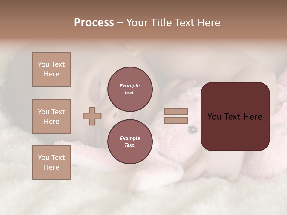 Breastfeed Infant Sleep PowerPoint Template