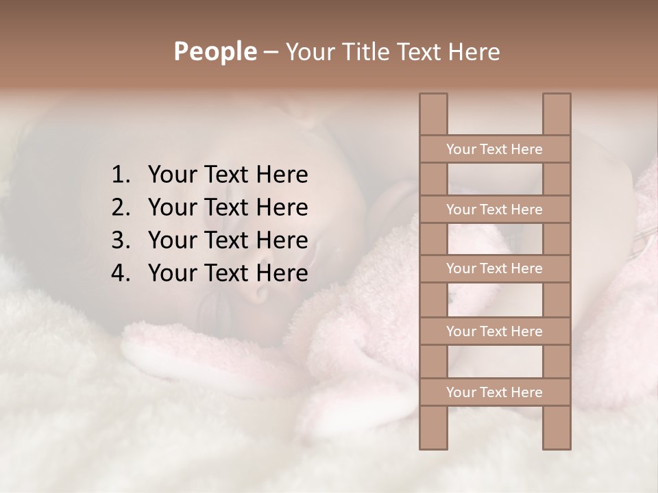 Breastfeed Infant Sleep PowerPoint Template