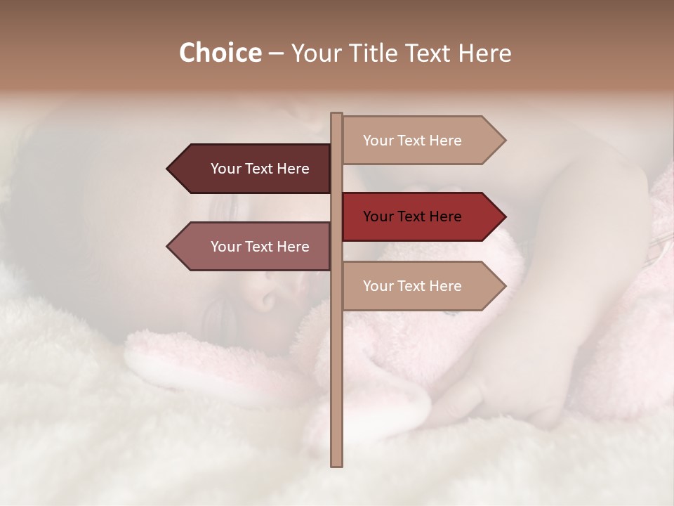 Breastfeed Infant Sleep PowerPoint Template