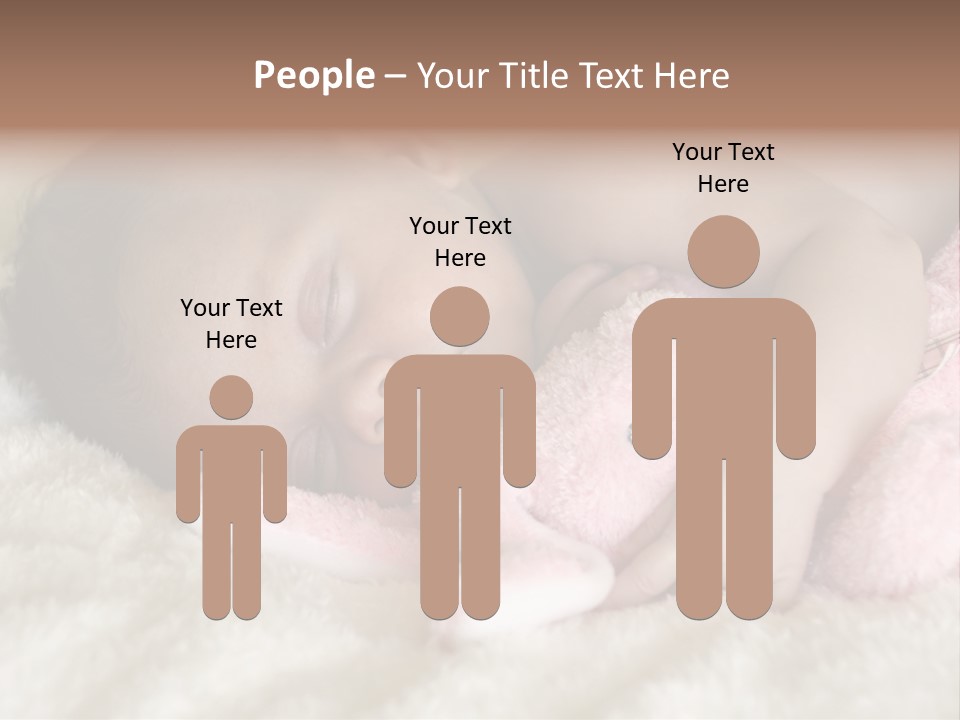 Breastfeed Infant Sleep PowerPoint Template