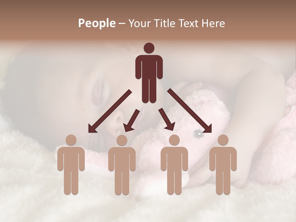 Breastfeed Infant Sleep PowerPoint Template