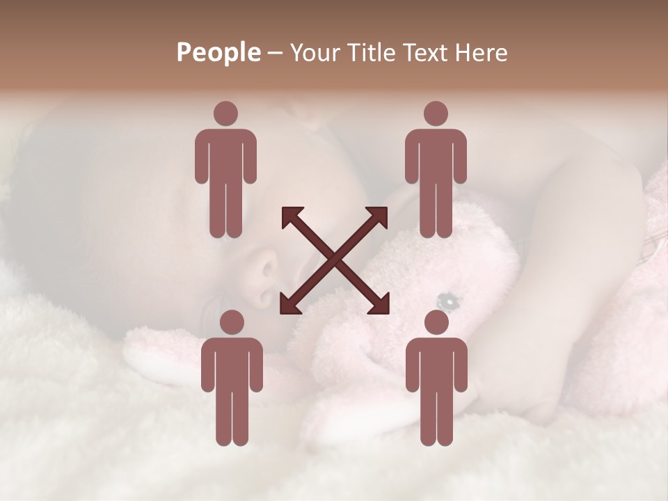 Breastfeed Infant Sleep PowerPoint Template