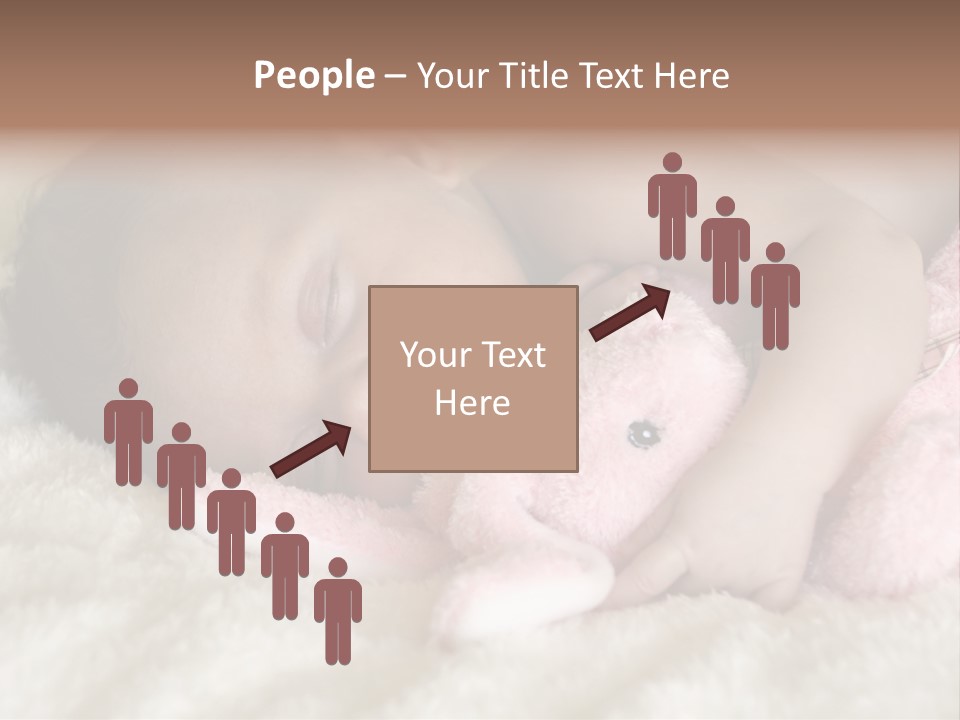 Breastfeed Infant Sleep PowerPoint Template