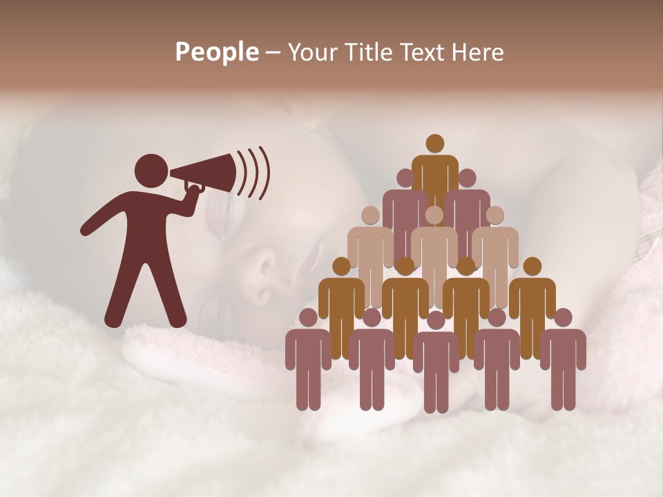 Breastfeed Infant Sleep PowerPoint Template