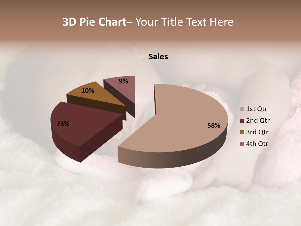Breastfeed Infant Sleep PowerPoint Template