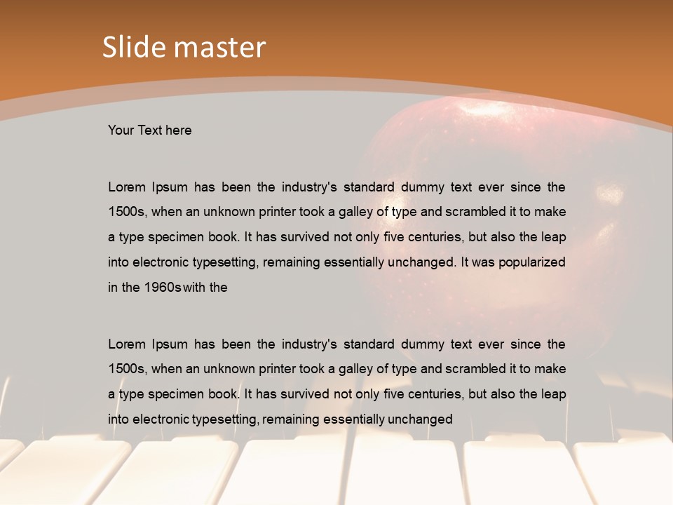 Fruity Health Fresh PowerPoint Template