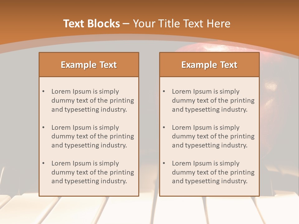 Fruity Health Fresh PowerPoint Template