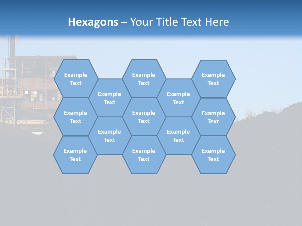 Box Sitting Caucasian PowerPoint Template