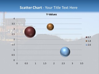 Box Sitting Caucasian PowerPoint Template