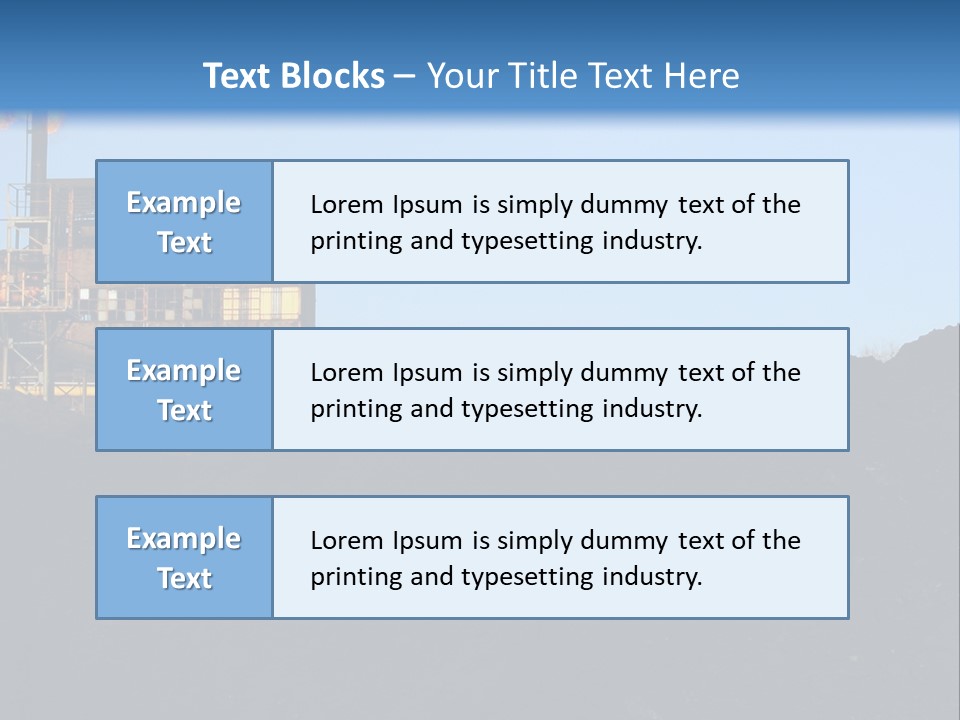 Box Sitting Caucasian PowerPoint Template
