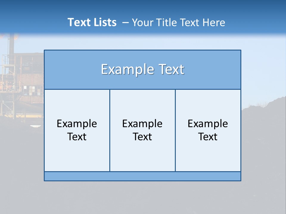 Box Sitting Caucasian PowerPoint Template