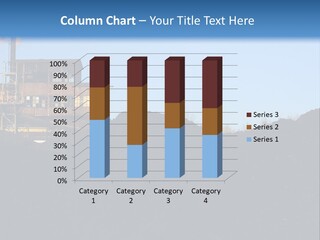 Box Sitting Caucasian PowerPoint Template