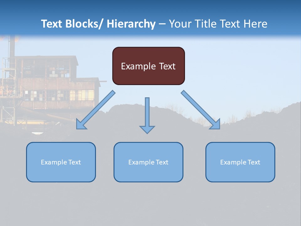Box Sitting Caucasian PowerPoint Template
