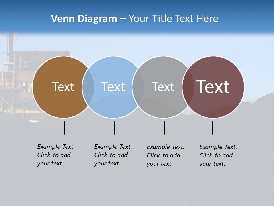 Box Sitting Caucasian PowerPoint Template