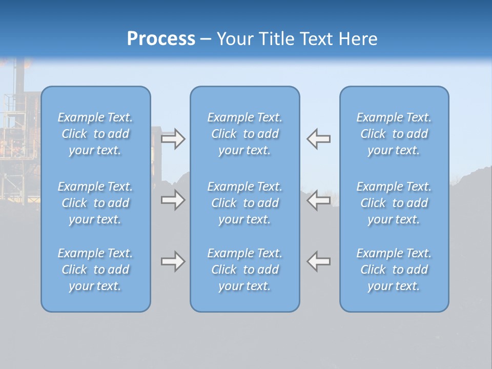 Box Sitting Caucasian PowerPoint Template