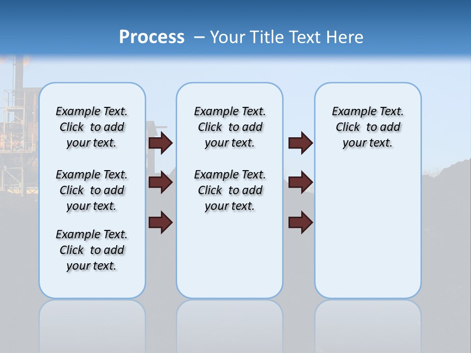 Box Sitting Caucasian PowerPoint Template