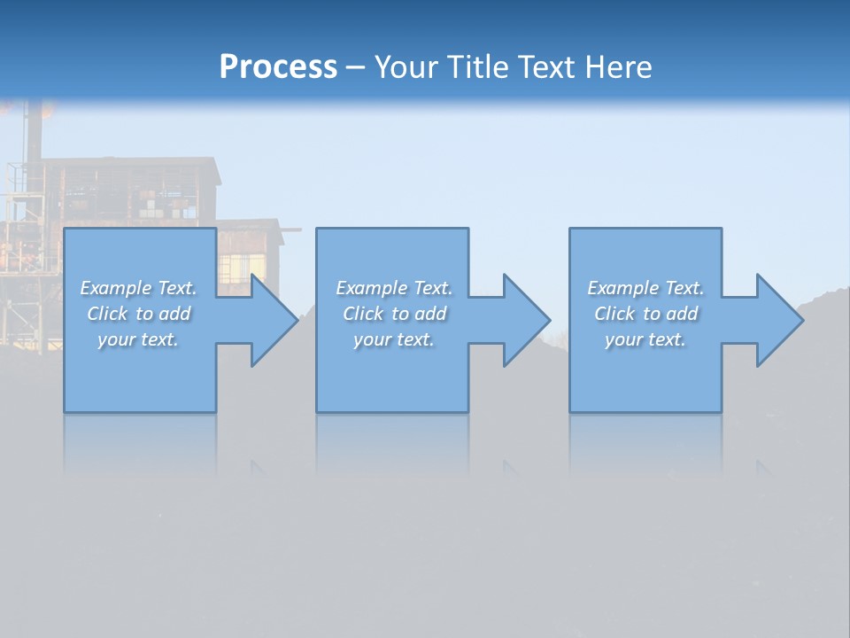 Box Sitting Caucasian PowerPoint Template
