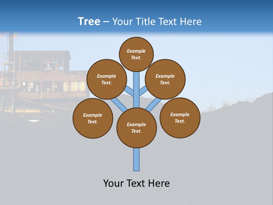 Box Sitting Caucasian PowerPoint Template