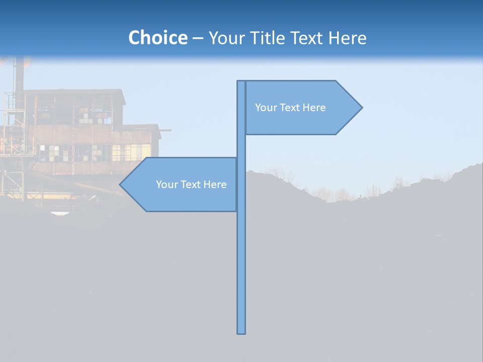 Box Sitting Caucasian PowerPoint Template