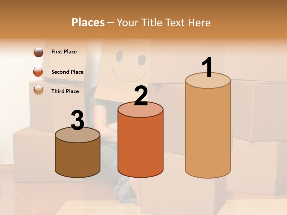 A Person Sitting On The Floor Surrounded By Boxes PowerPoint Template