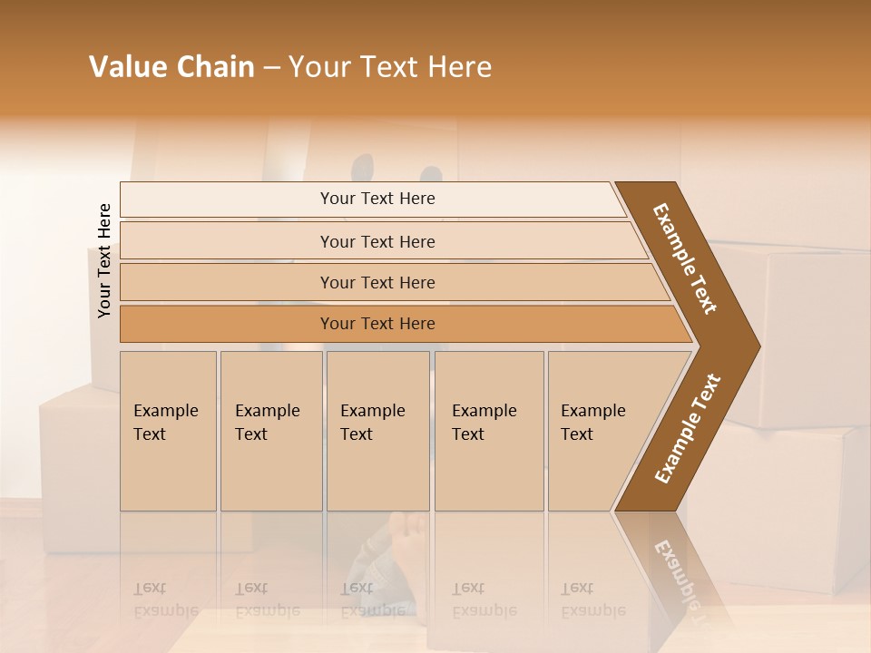 A Person Sitting On The Floor Surrounded By Boxes PowerPoint Template