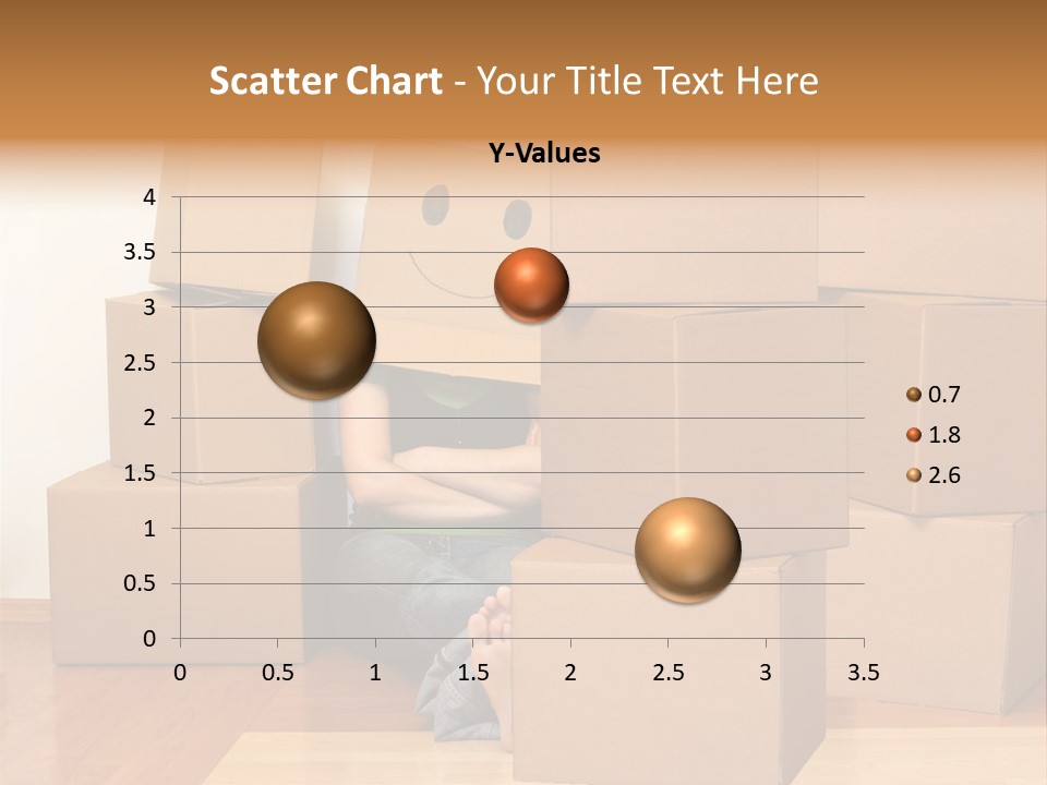 A Person Sitting On The Floor Surrounded By Boxes PowerPoint Template