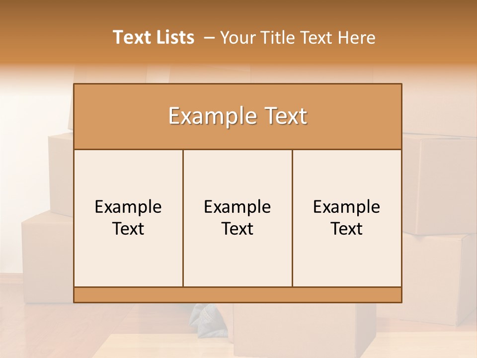 A Person Sitting On The Floor Surrounded By Boxes PowerPoint Template
