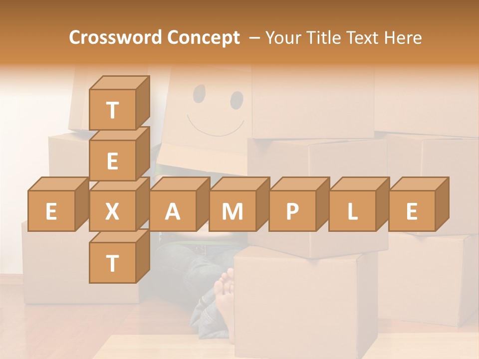 A Person Sitting On The Floor Surrounded By Boxes PowerPoint Template