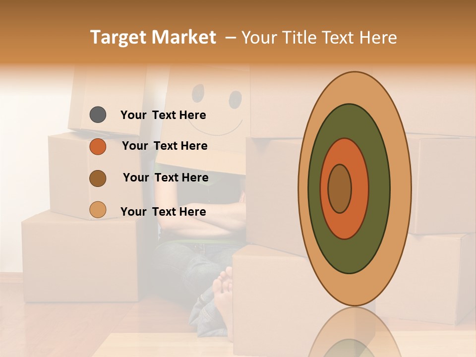 A Person Sitting On The Floor Surrounded By Boxes PowerPoint Template