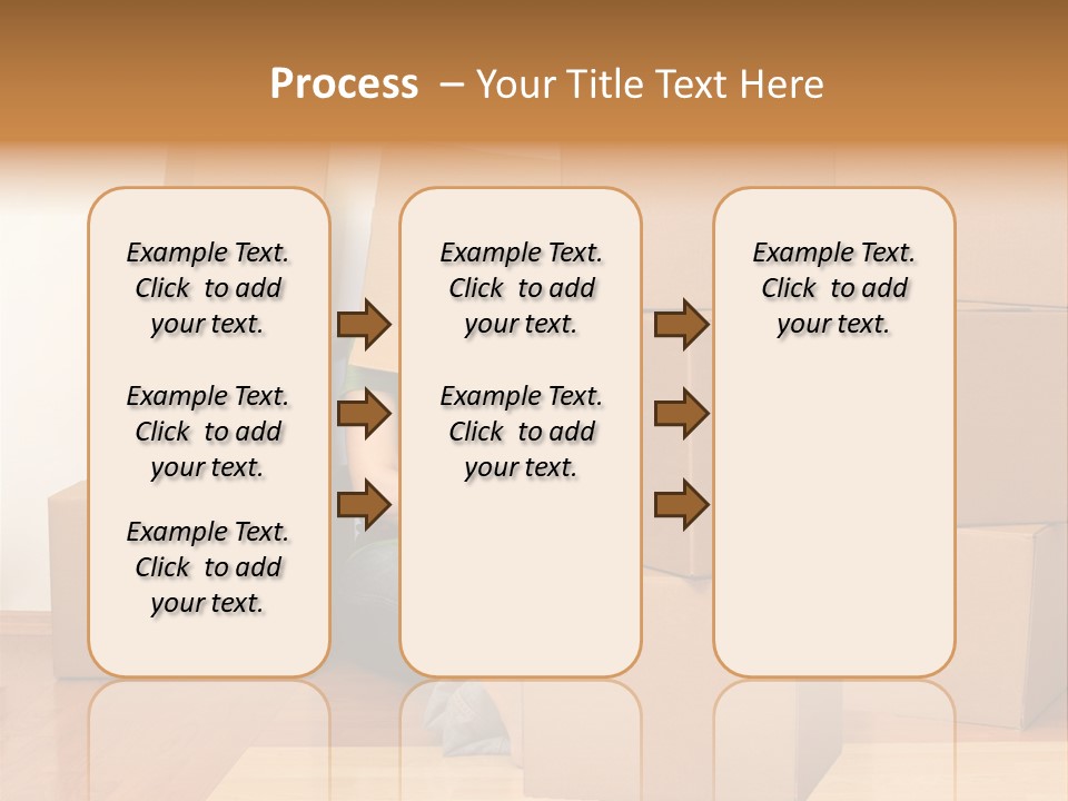 A Person Sitting On The Floor Surrounded By Boxes PowerPoint Template