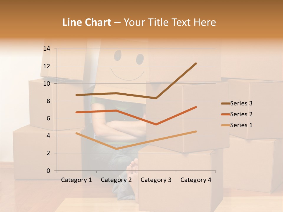 A Person Sitting On The Floor Surrounded By Boxes PowerPoint Template