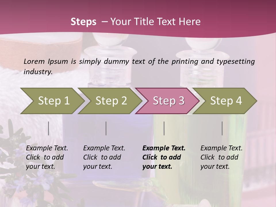 Cosmetics Products Powerpoint Template PowerPoint Template