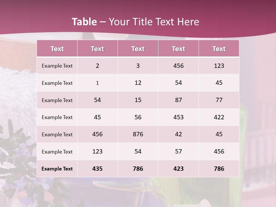Cosmetics Products Powerpoint Template PowerPoint Template