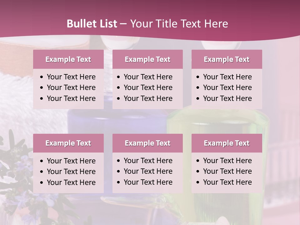 Cosmetics Products Powerpoint Template PowerPoint Template