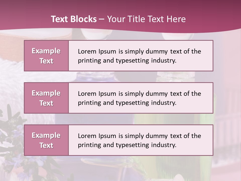 Cosmetics Products Powerpoint Template PowerPoint Template
