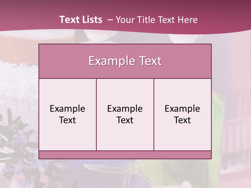 Cosmetics Products Powerpoint Template PowerPoint Template