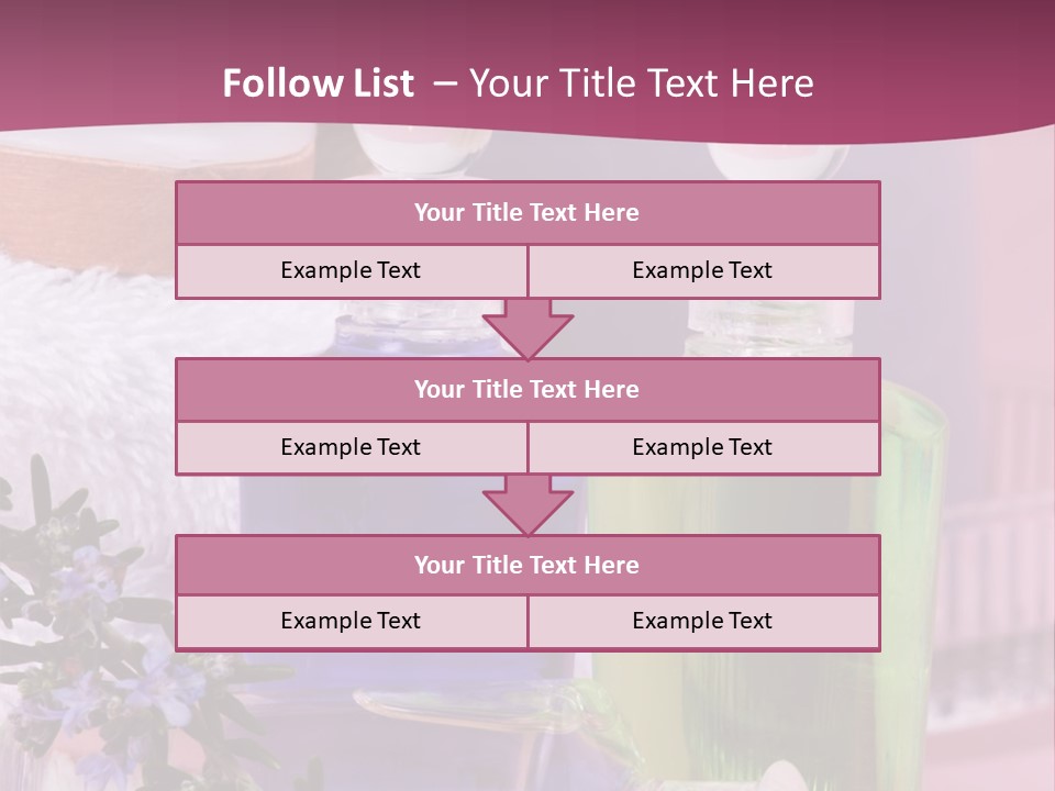 Cosmetics Products Powerpoint Template PowerPoint Template