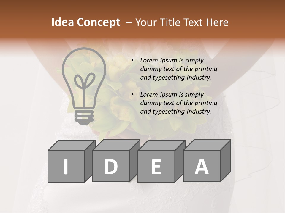 Handsome Happiness Mother PowerPoint Template