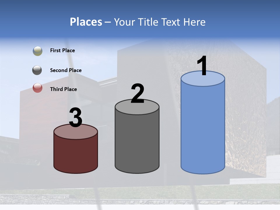 Window Sky Wall PowerPoint Template