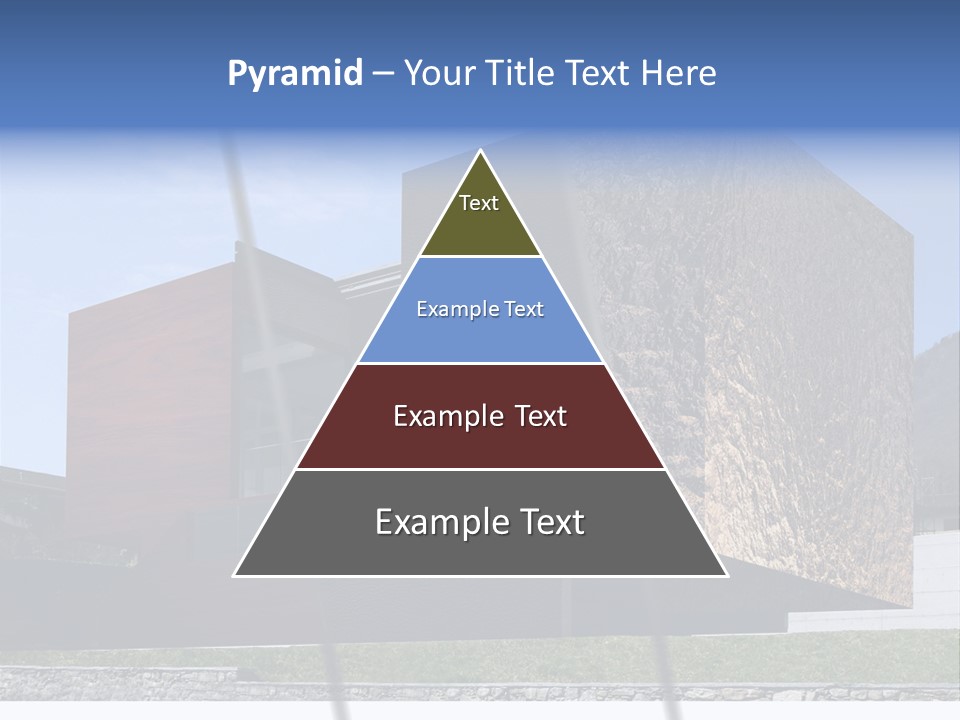 Window Sky Wall PowerPoint Template